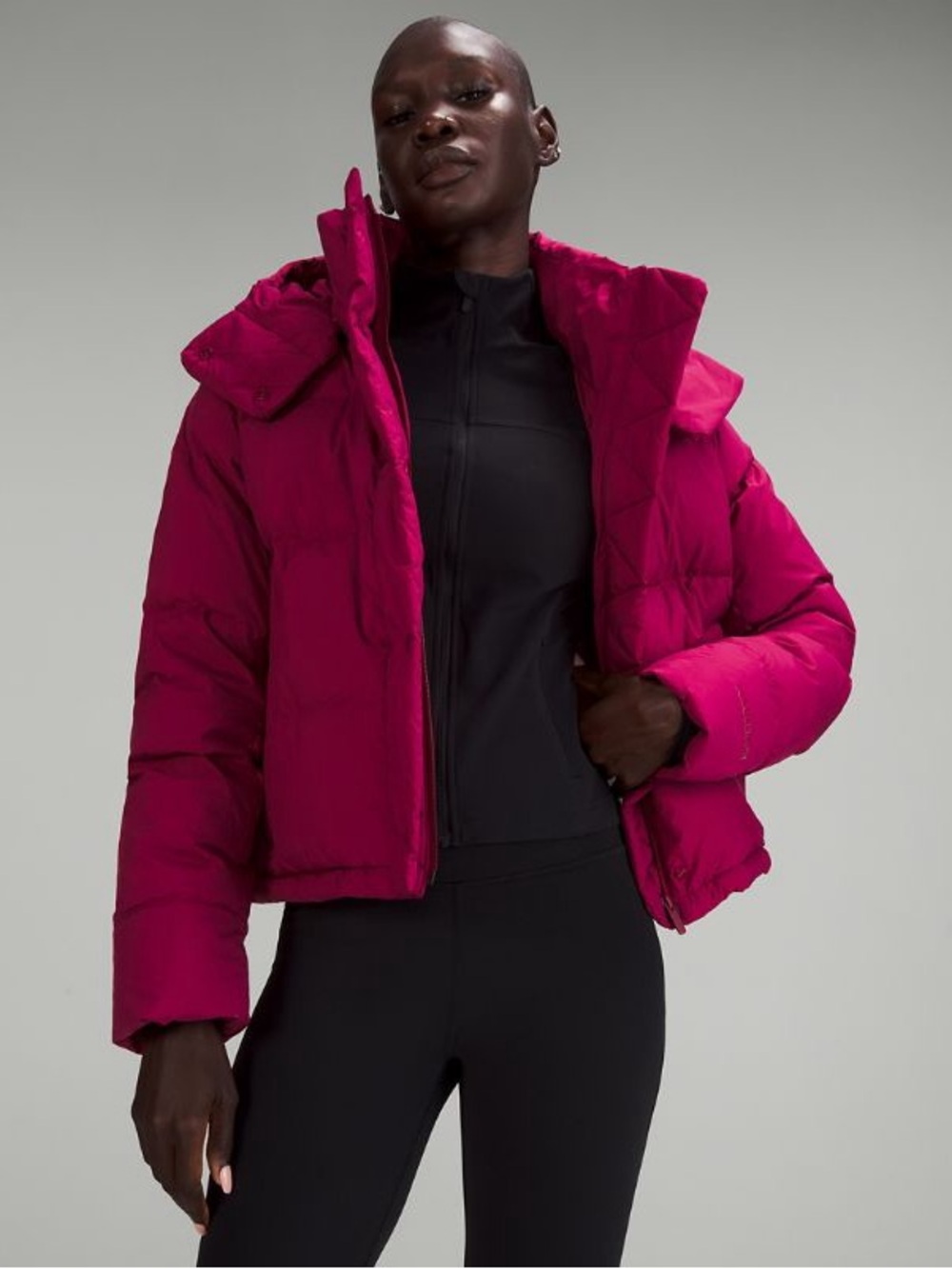 Lululemon Wunder Puff Cropped Jacket